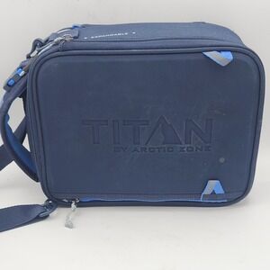Arctic Zone‎ Titan Deep Freeze Insulated Lunch Cooler Bag Blue Travel Fridge